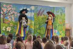 Teatrzyk w przedszkolu- przedstawienie "Calineczka".